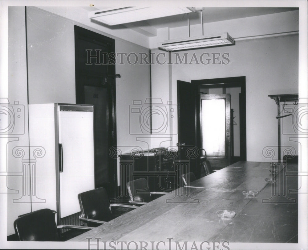 1958 Press Photo Caucus Room Union GM Building