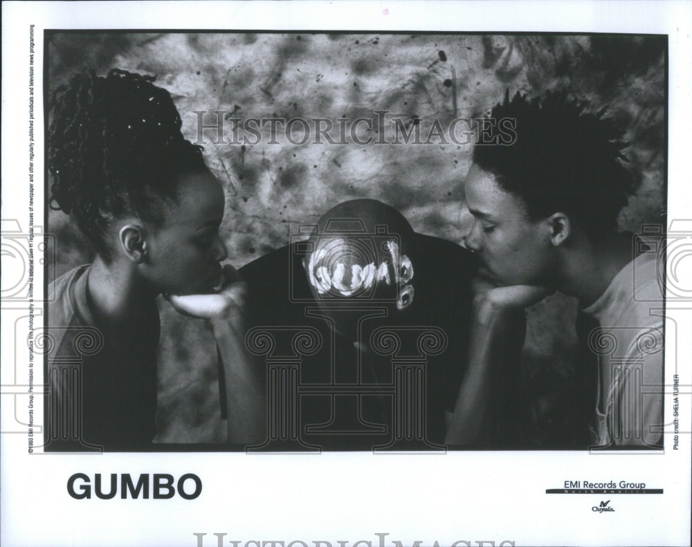 1994 Press Photo Musician Gumbo EMI Publicity Still