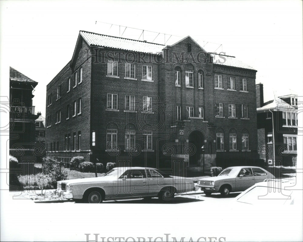 1981 Press Photo Detroit Halfway House Pingree Center