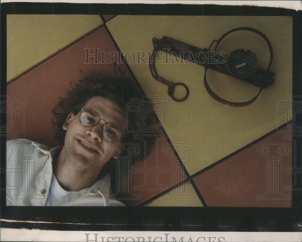 1991 Press Photo Stephen Kosinski Inventor Ashiry