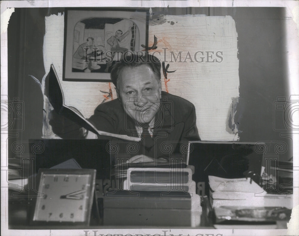 1949 Press Photo Playwright Russel Crouse