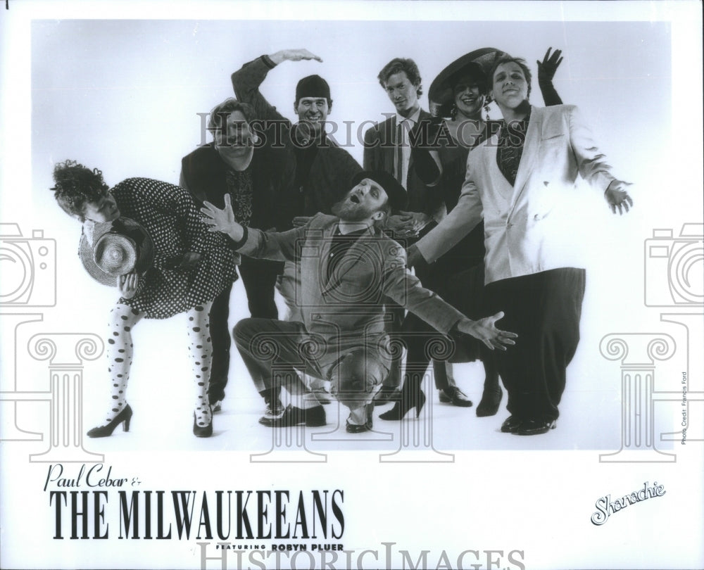 1994 Press Photo Paul Cebar and the Milwaukeeans