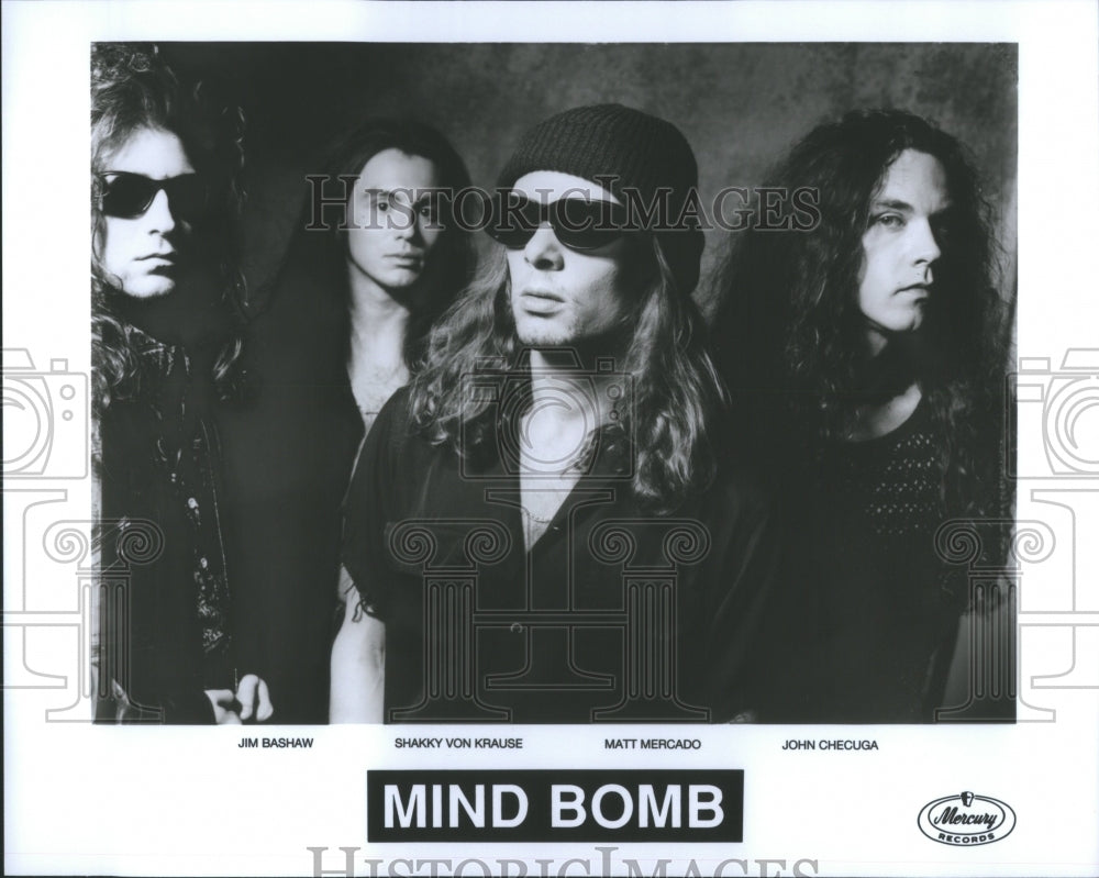 1993 Press Photo Mind Bomb Jim Bashaw Shakky Von Krause