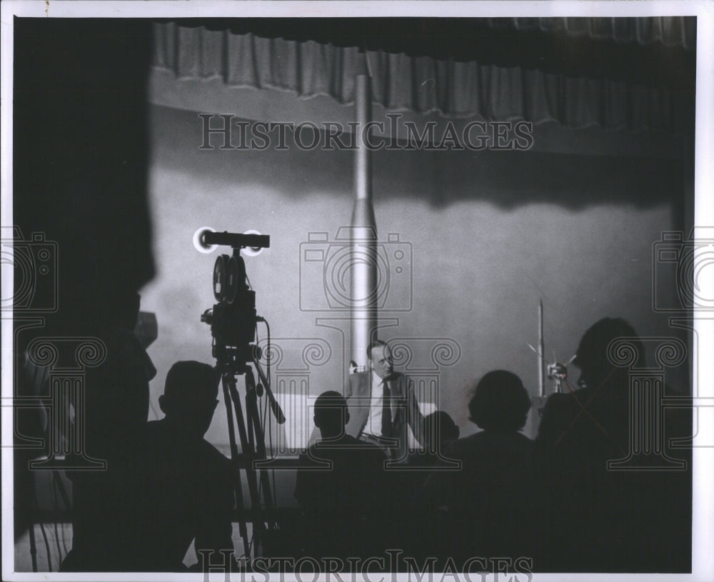 1957 Press Photo Patrick Air Force Base Cape Canaveral