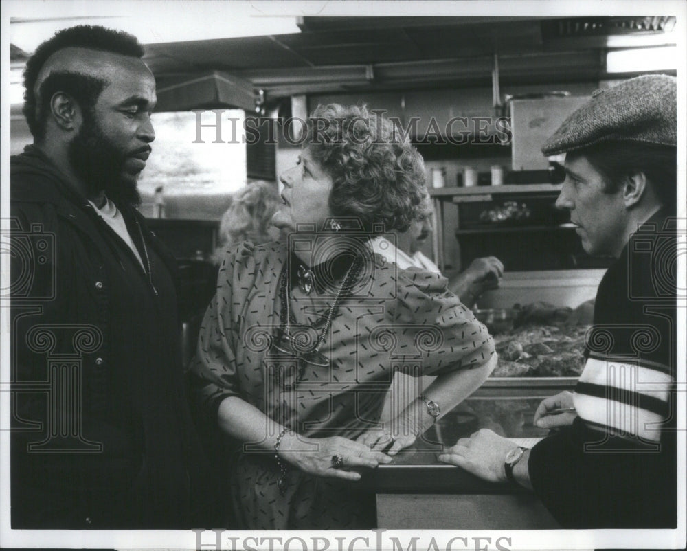 1984 Press Photo Mr. T Actor Boxer A-Team B.A. Baracus