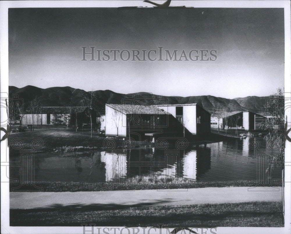 1970 Press Photo Mobile Homes California Chassie