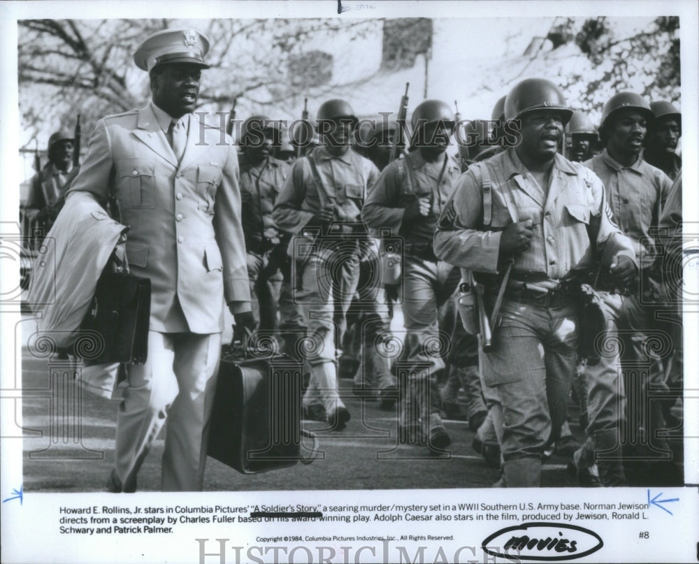 1984 Press Photo Soldier Story Howard E Rollins Jr