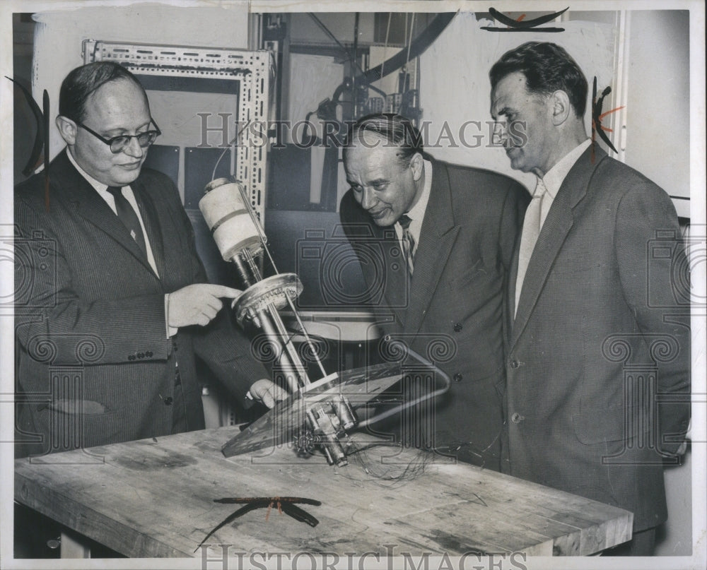 1960 Press Photo Goldman, Kondorsky and Belov