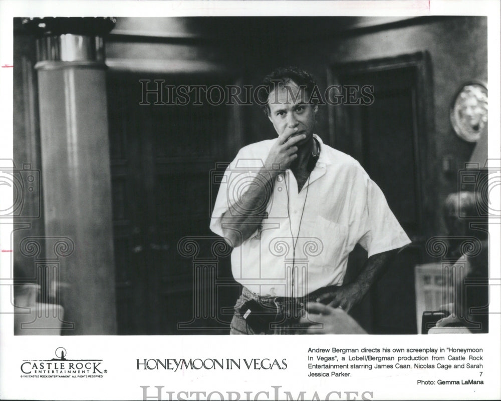 1992 Press Photo Bergman Andrew IND Film Producer Direc