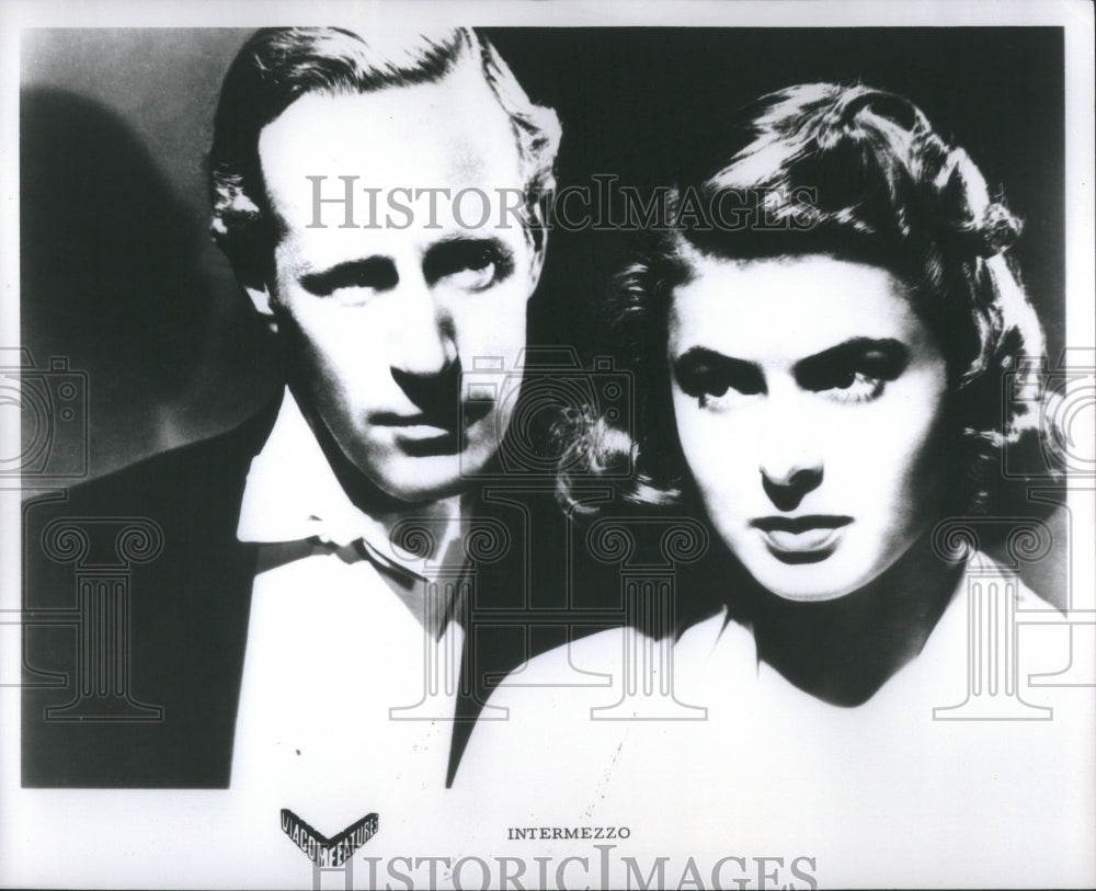 1980 Press Photo Intermezzo Ingrid Bergman Leslie