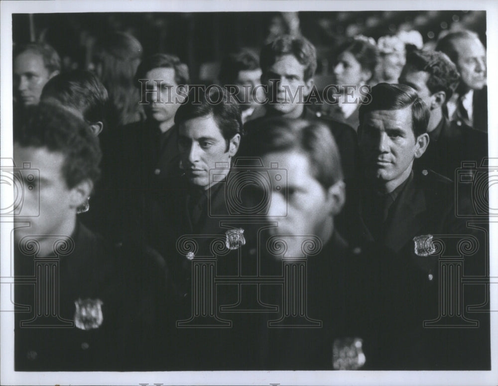 1975 Press Photo Serpico Tony Roberts John Randolph New