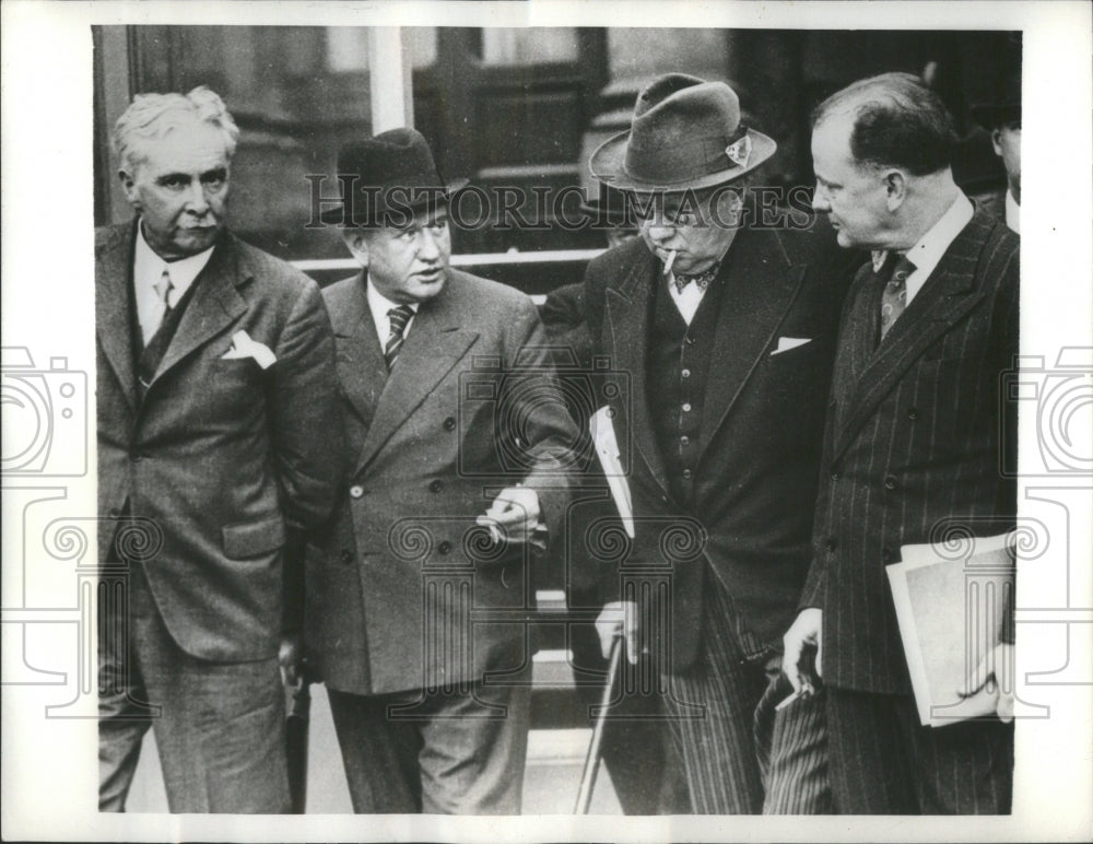 1939 Press Photo Premiere Edouard Daladier of France