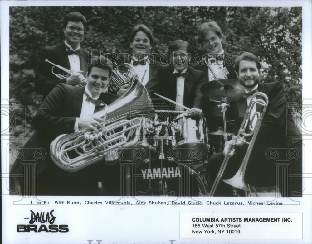 1993 Press Photo Dallas Brass Dallas Brass Wiff Rudd