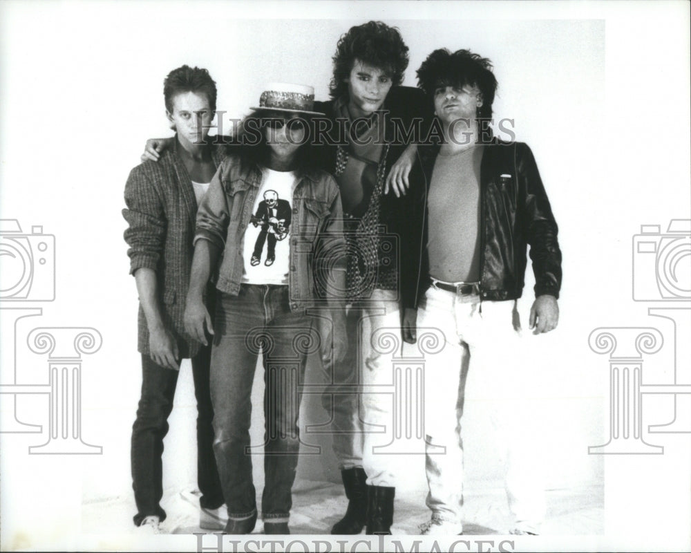 1987 Press Photo New Reputations Angeles SingerPaycheer