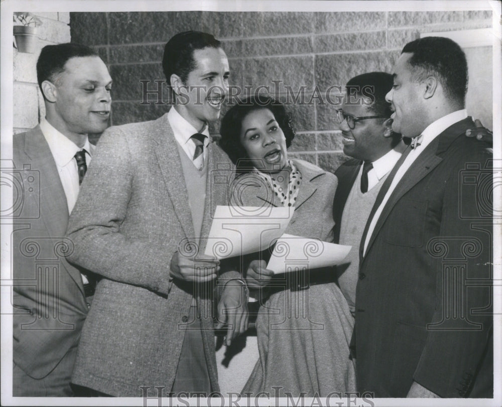 1957 Press Photo Ted Mc Coy Radio