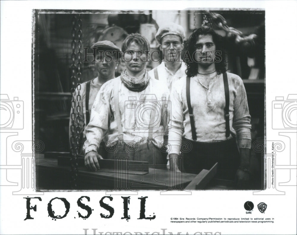 1995 Press Photo Fossils Rock Band Kolkata West Bengal - RRS97499 - Historic Images