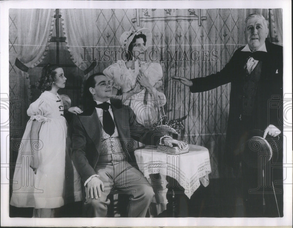 1939 Press Photo The Drunkard Play