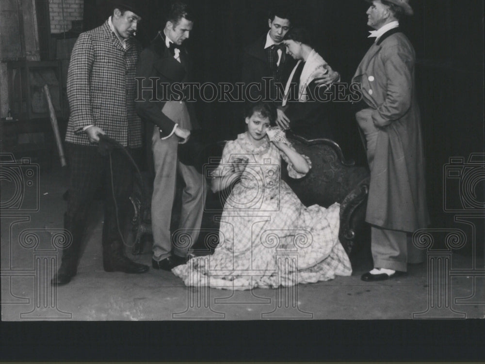 1934 Press Photo Drunkard Principals Drunkard P T Barnu