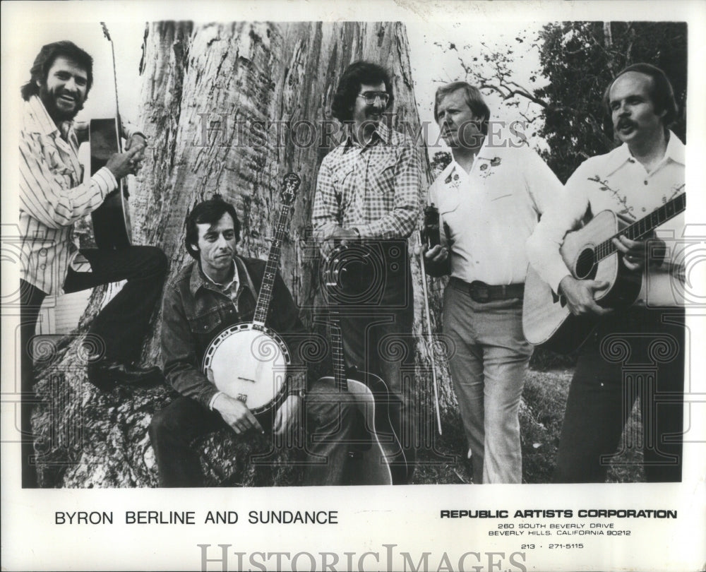 1976 Press Photo Berline, Byron &amp; Sundance