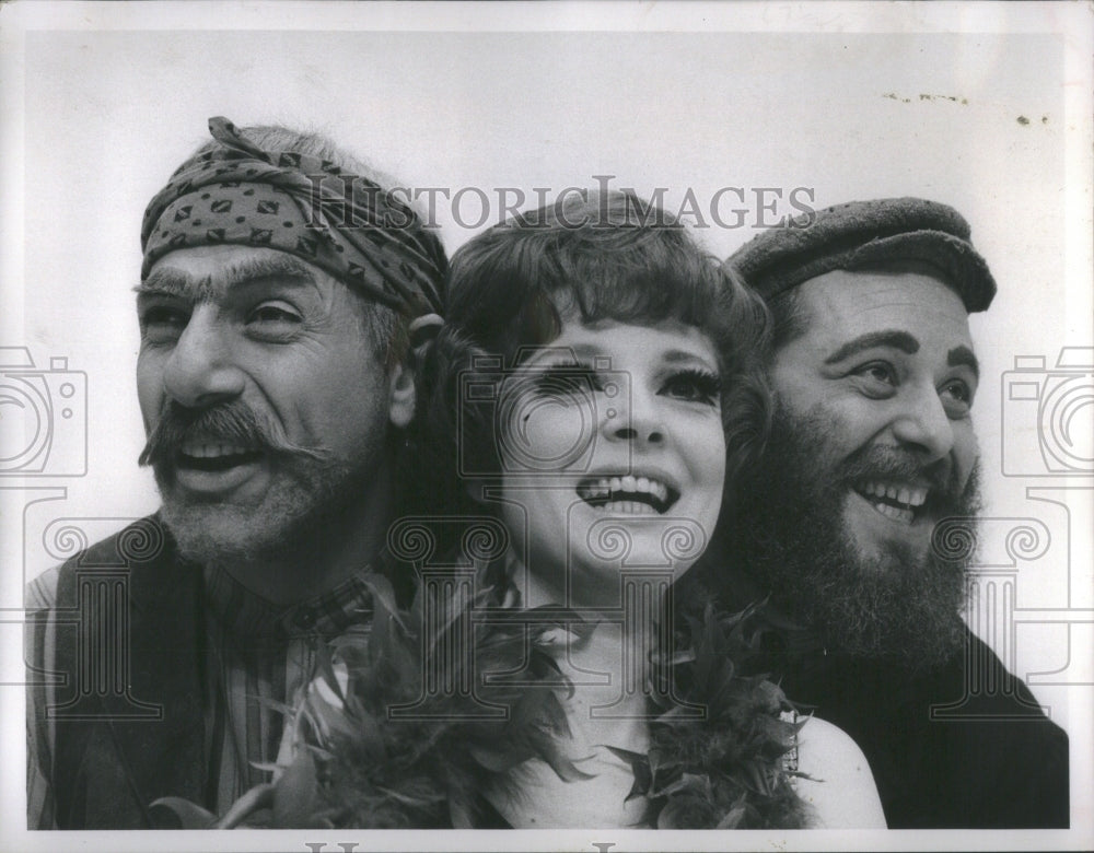 1969 Press Photo Hersche Bernardi Zorba Anita Gillette