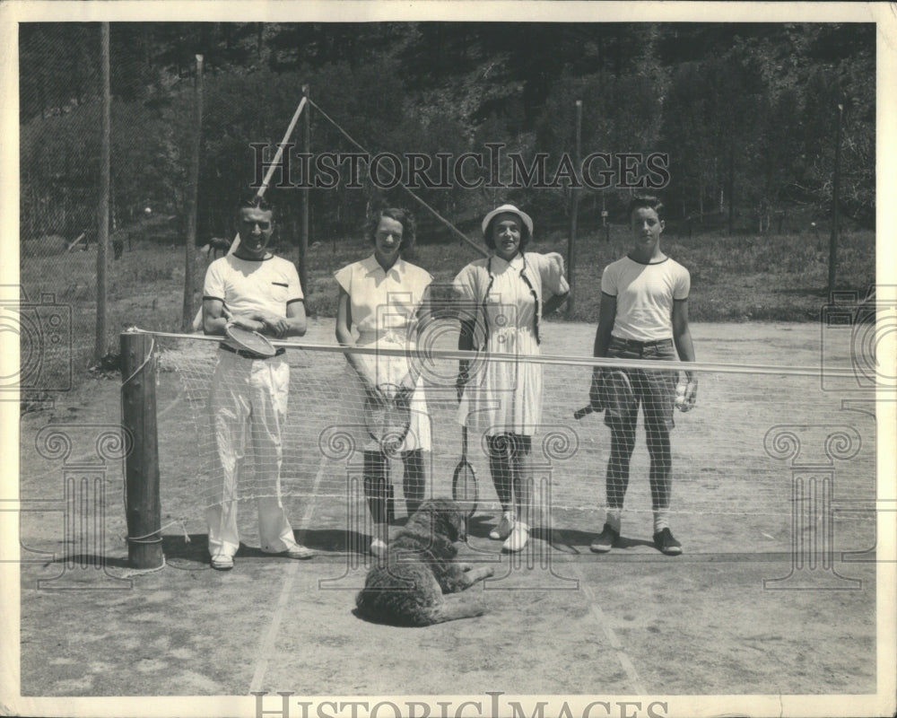 1943 Press Photo Mr Mrs Merriam Berger Mr Mrs Alfred