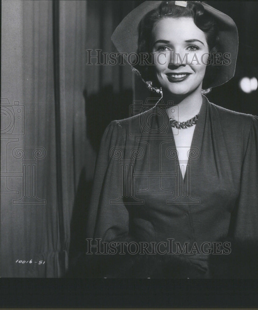 1953 Press Photo Polly Borgon