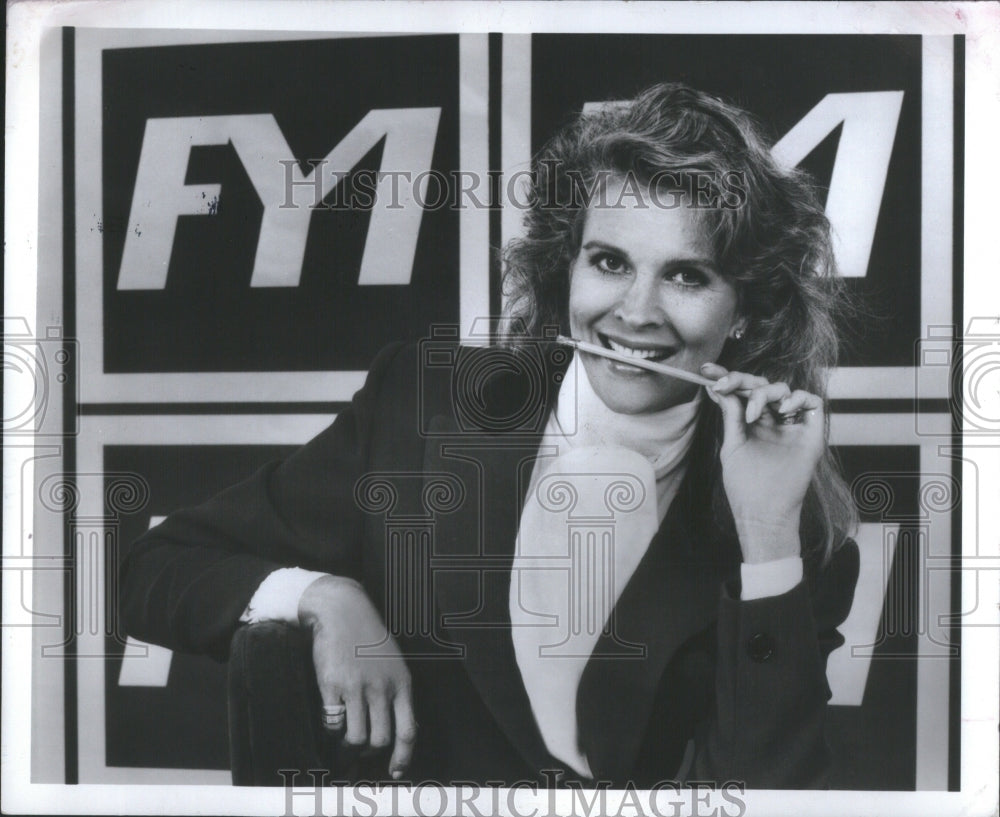 1989 Press Photo Candice Bergen