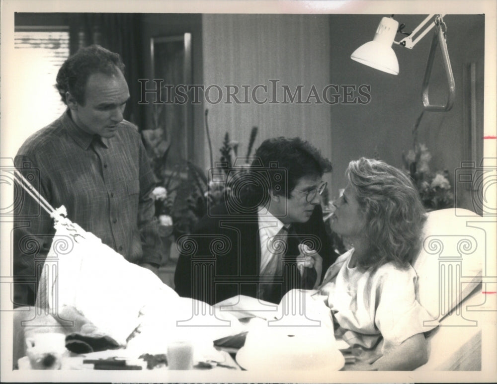 1990 Press Photo Candice Bergen Joe Regalbuto