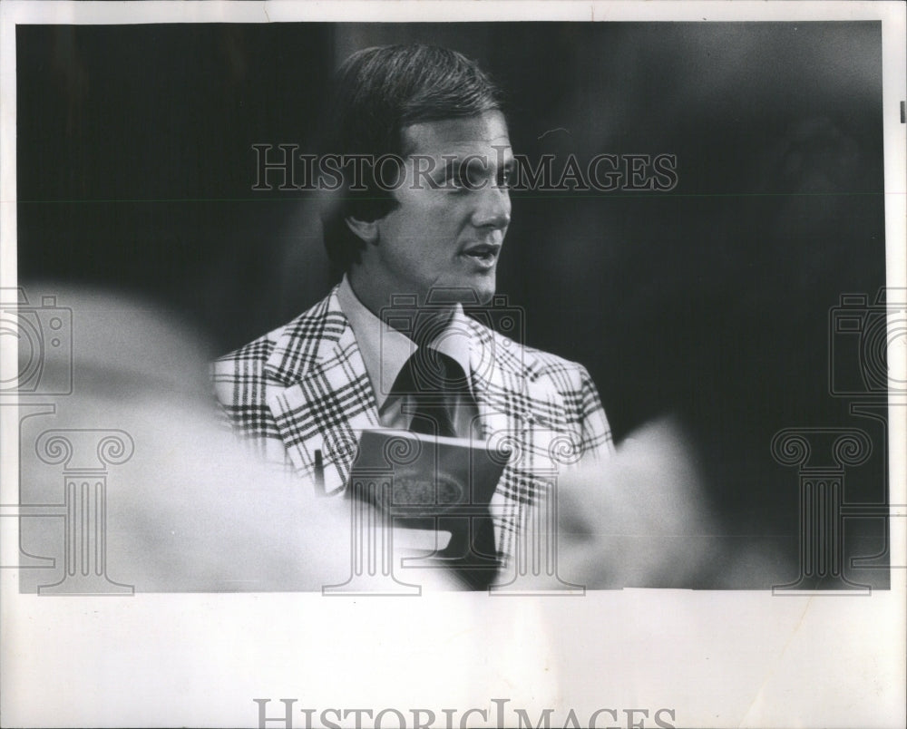 1971 Press Photo Pat Boone Singer Actor Writer New Song