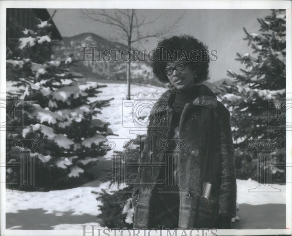 1971 Press Photo Miss Maebertha Booker