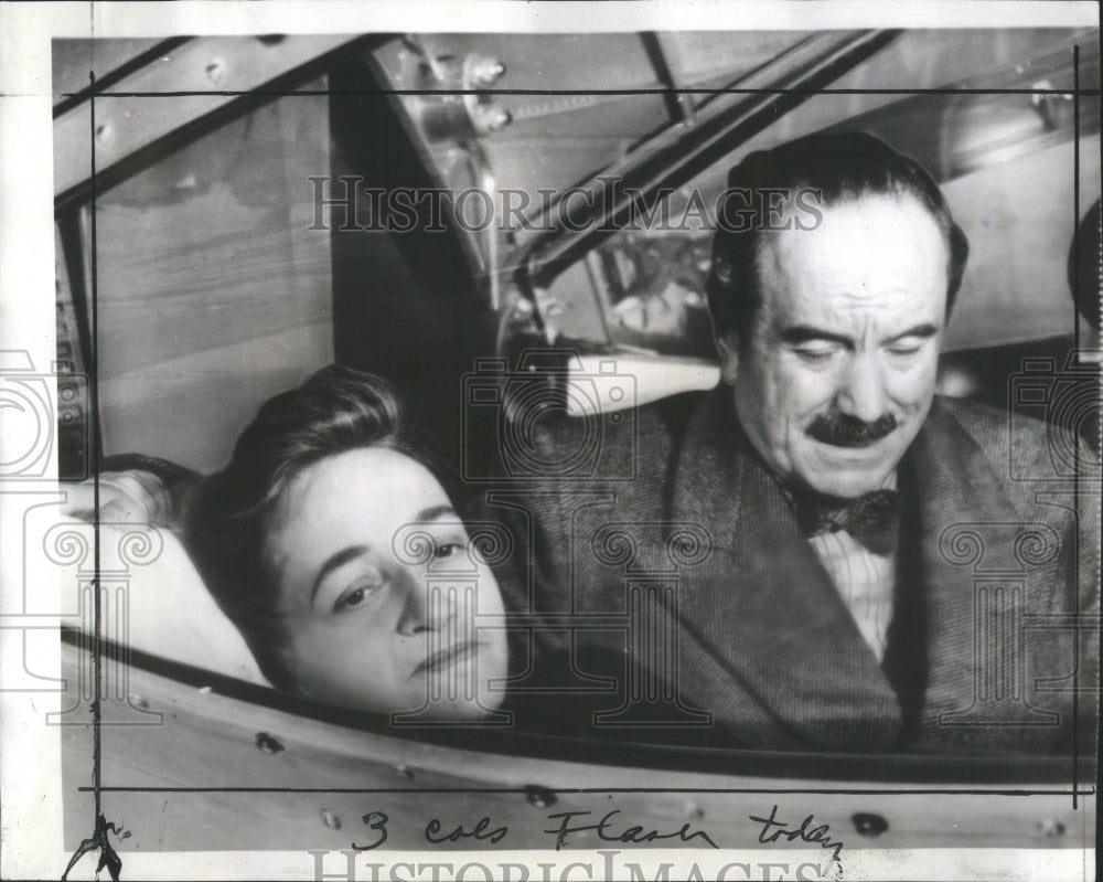 1940 Press Photo Senora Carlos Davila New York - Historic Images