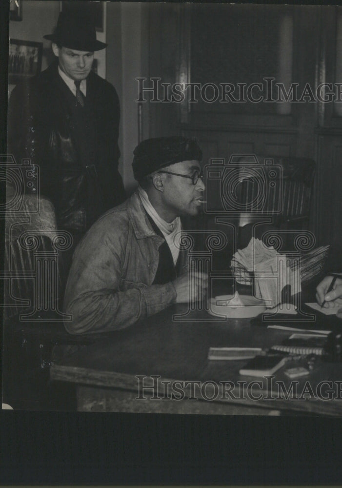 1937 Press Photo Frank Bailey Murderer