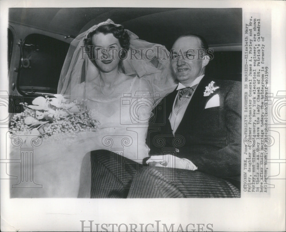 1949 Press Photo James A Farley Politician