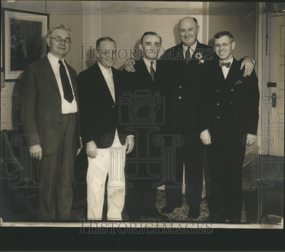 1934 Press Photo James A Farley Politician