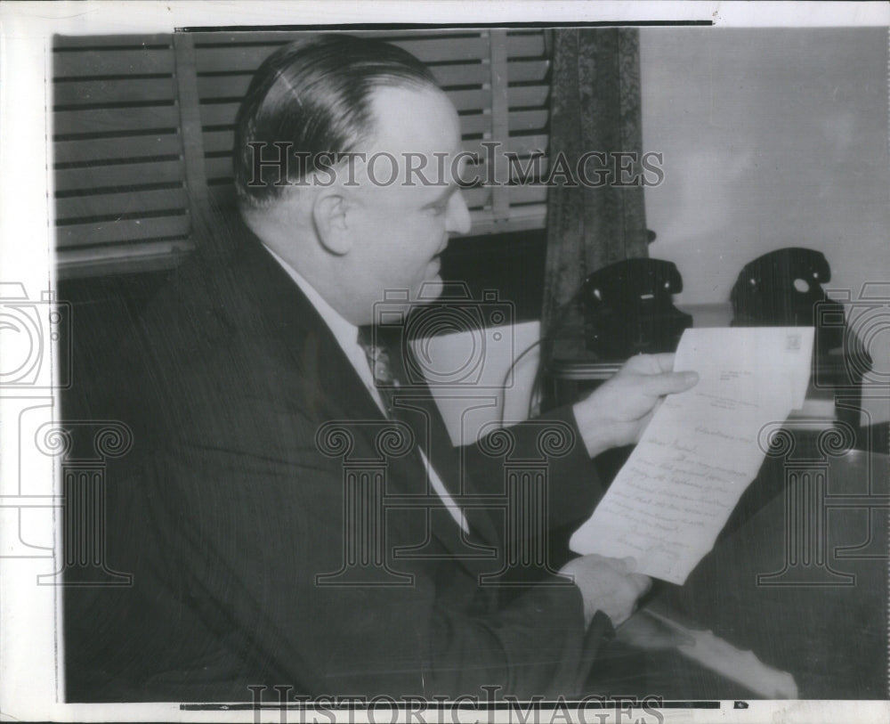 1939 Press Photo James A Farley Politician