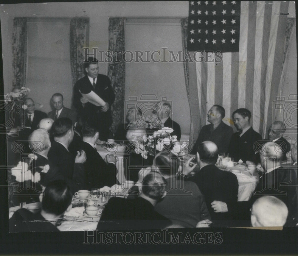 1935 Press Photo General James A Farley Politician