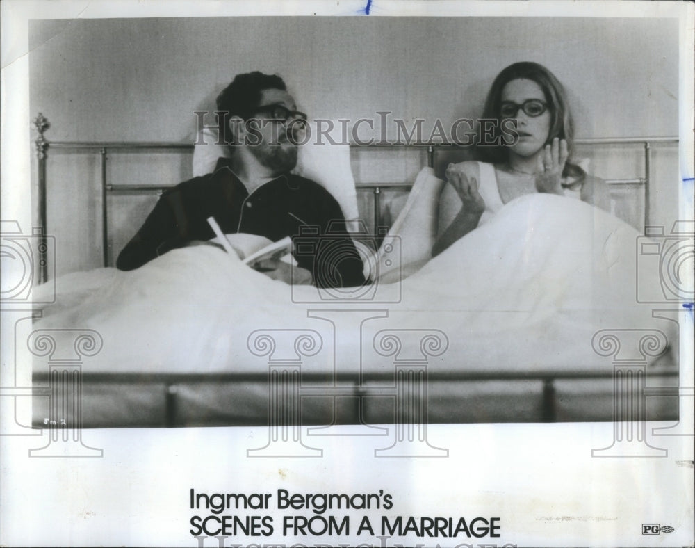 1974 Press Photo Ingmar Bergman Producer