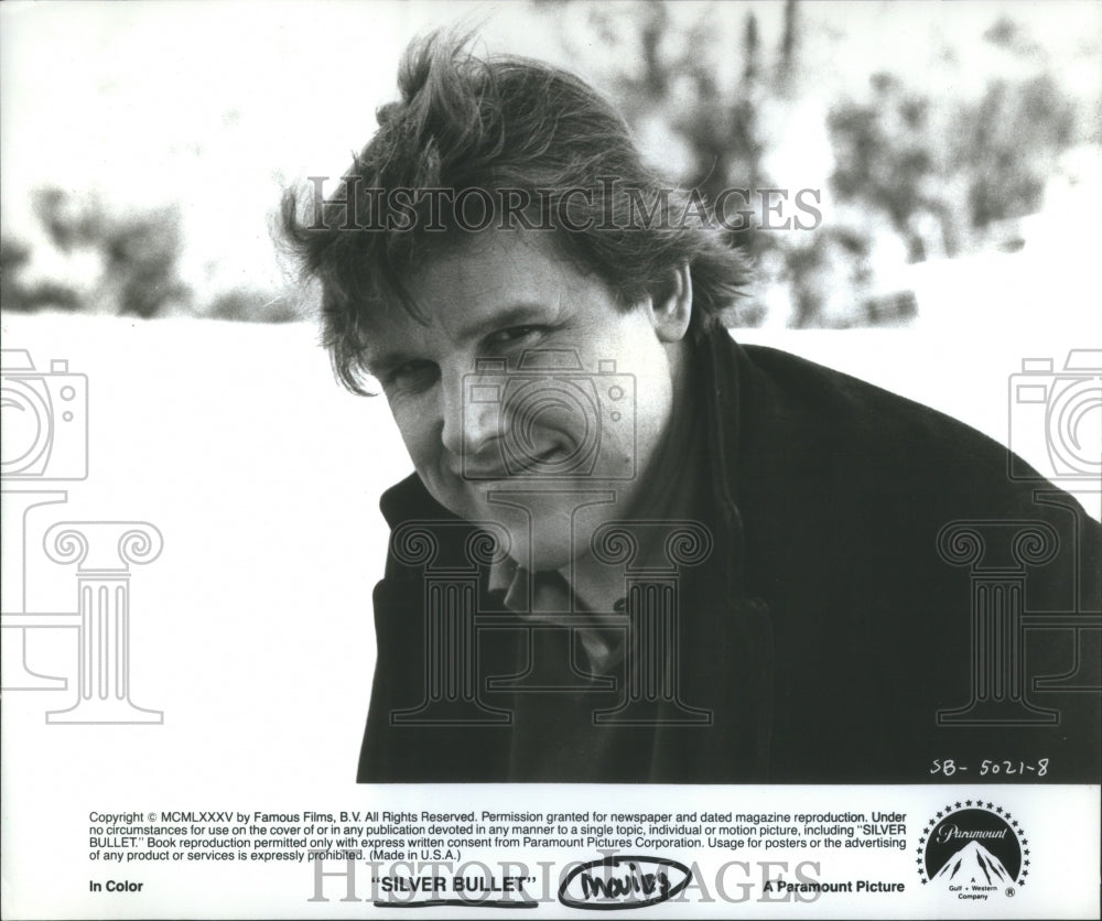 1985 Press Photo Siler Bullet Film