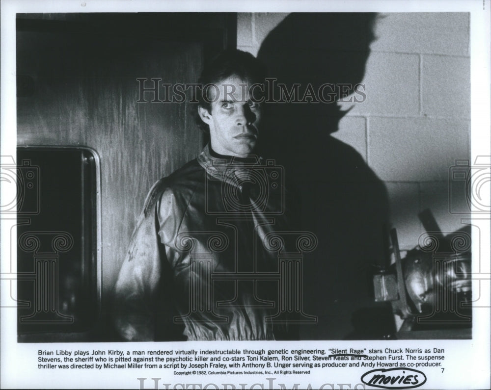 1982 Press Photo Silent Rage