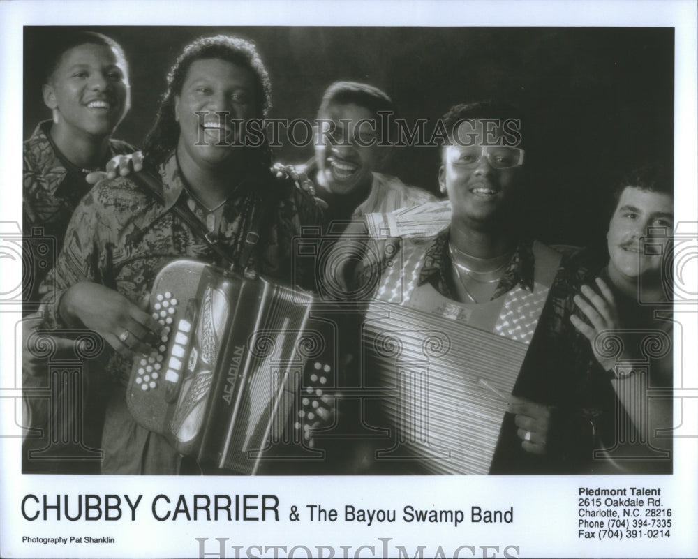 Press Photo Chubby Carrier Bayou Swamp Band Musicians