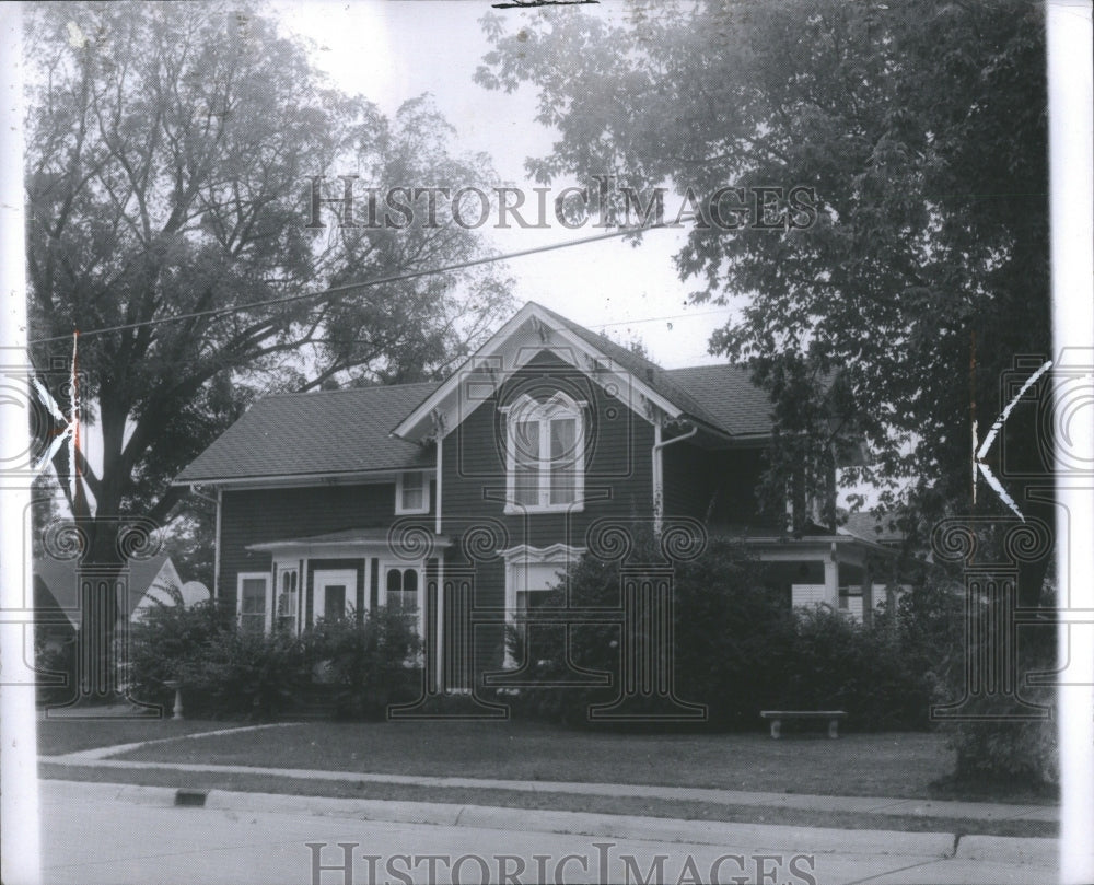 1969 Press Photo Lindley Home Northville Township