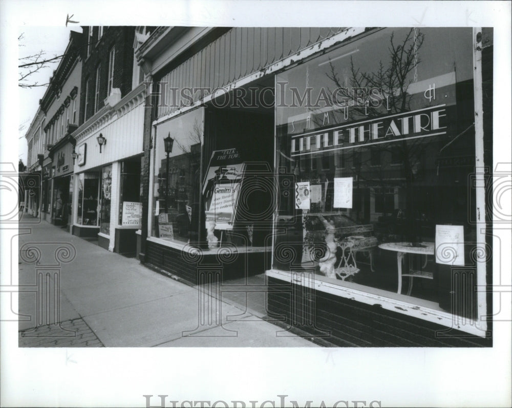 1993 Press Photo Northville Samuel H Little Theatre