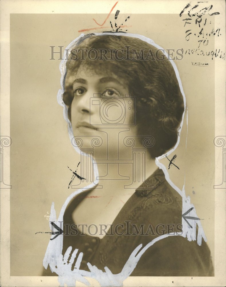 1923 Sophaie Braslaw Press Photo - Historic Images