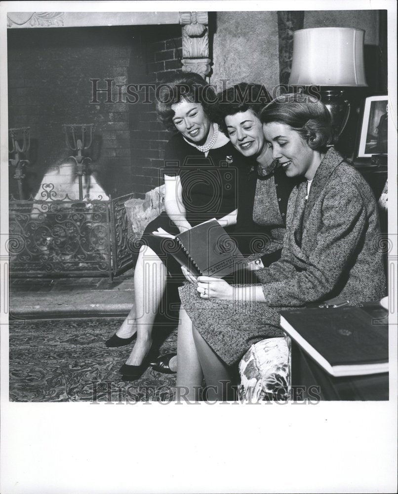 1963 Detroit Junior League Board Members - Historic Images