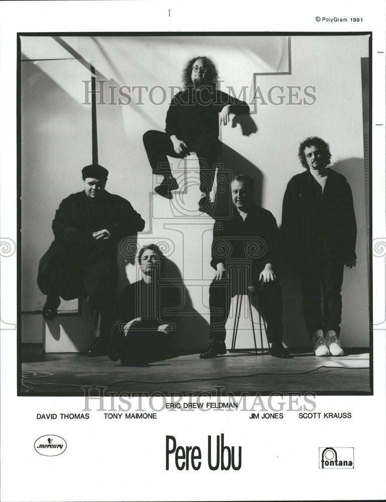 1991 Pere Ubu Press Photo - Historic Images