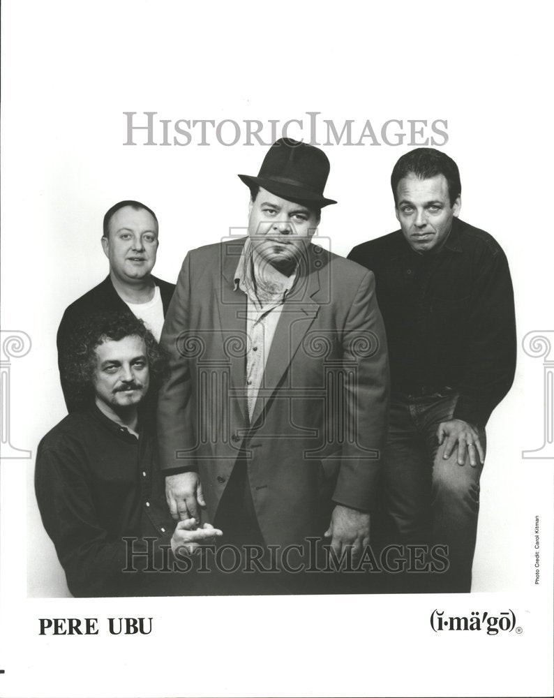 1993 Pere Ubu Music Group  David Thomas - Historic Images