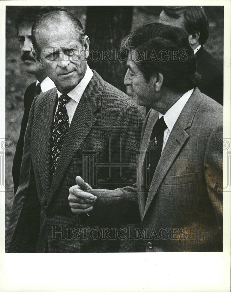 1982 Prince Philip at Lincoln Park Zoo Press Photo - Historic Images