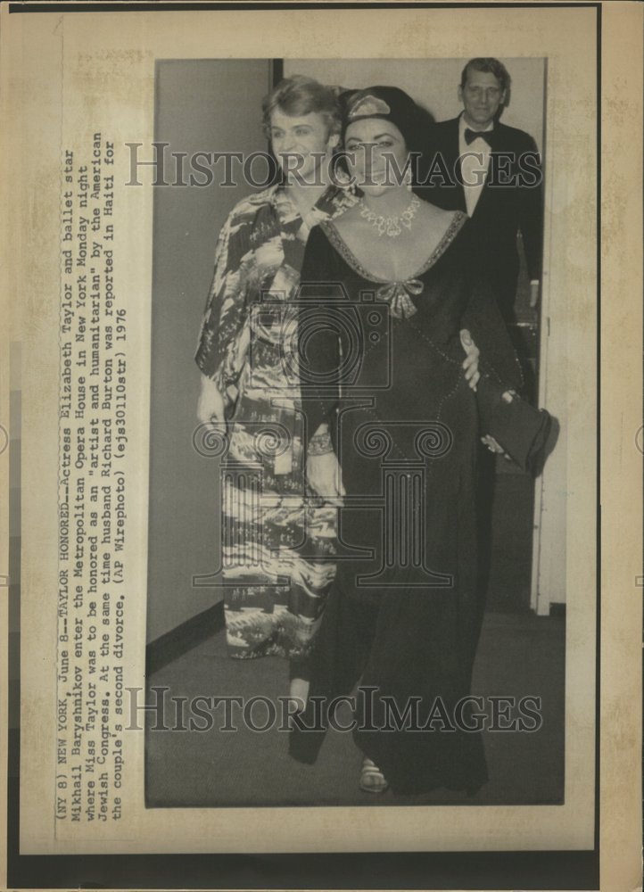 1976 Elizabeth Taylor Actress New York - Historic Images