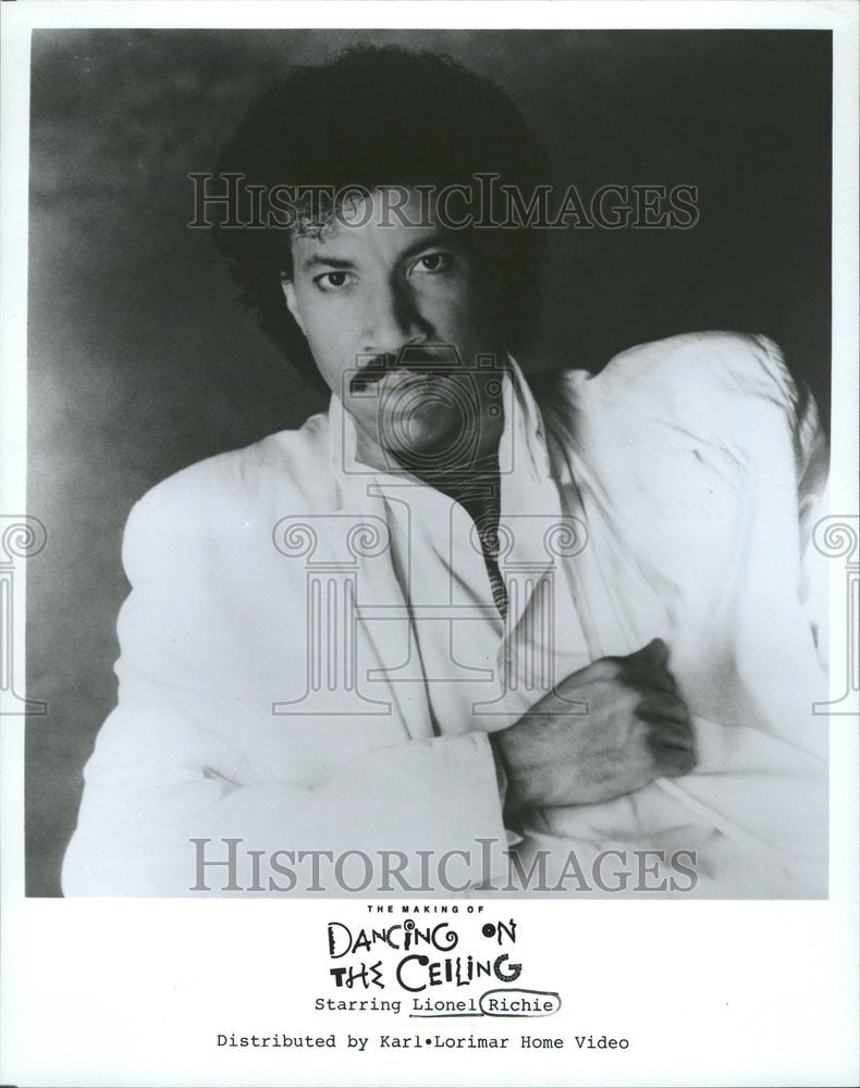 1986 Lionel Richie Dancing On Ceiling Music - Historic Images