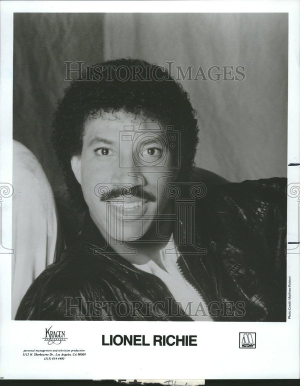Lionel Richie Singer Songwriter Music - Historic Images